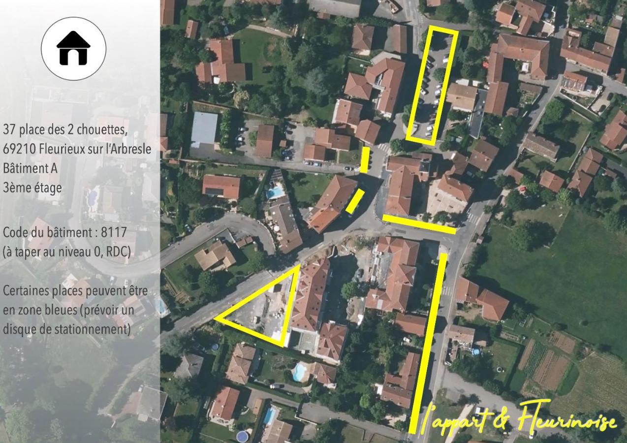 Appart&Fleurinoise logement neuf climatisé avec ascenseur Fleurieux-sur-lʼArbresle Exterior foto